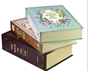 New style fake book shaped decorative books like gift boxes customized decor book for showroom