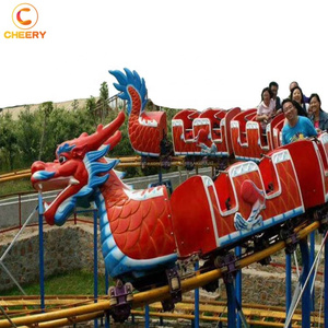 Directo <span class=keywords><strong>de</strong></span> fábrica al aire libre equipo <span class=keywords><strong>de</strong></span> la diversión <span class=keywords><strong>de</strong></span> fruta gusano dragón niños Mini montaña rusa para la venta - Product Image 4