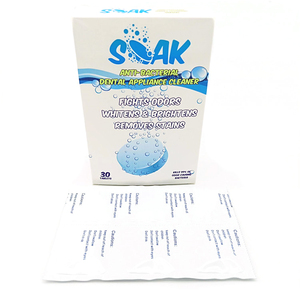All'ingrosso di buona qualità OEM pulitore per protesi pastiglie per la pulizia effervescenti pastiglie per la pulizia dentale - Product Image 2