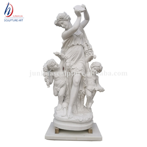 Berühmte römische Lebensgröße weiße Marmor Diana von Versailles weibliche Jäger Statue - Product Image 6