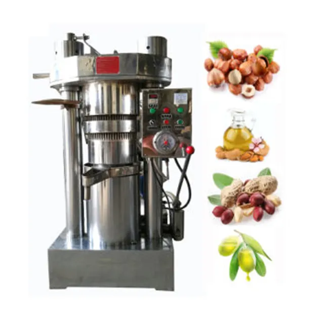 Máquina hidráulica de extracción de aceite de semilla de pera, prensadora en frío para aceite de neem