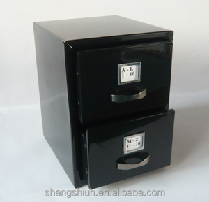 Metal Name <b>Card</b> & <b>Note</b> <b>Holder</b> Cabinet - Product Image 4