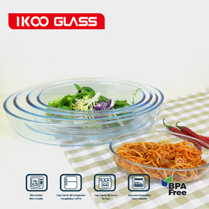 <span class=keywords><strong>Pyrex</strong></span> verre Oval Roaster avec 5 tailles ( 0.7L 1.6L 2.4L 3.2L 4.0L ) - Product Image 1