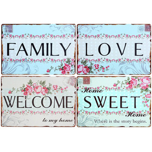 DS084 Zhejiang Poster Retrò 20X30, Insegna in <span class=keywords><strong>Metallo</strong></span> <span class=keywords><strong>Vintage</strong></span> Dipinta su Misura, Decorazione per Casa e Bar - Product Image 2