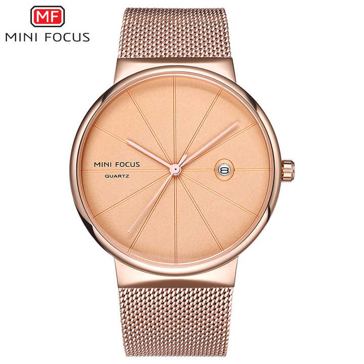 Mini Fokus China Fabrik Großhandel Günstige Preis Schöne Farbe Handgelenk Herren Uhr mit Japan bewegung W26