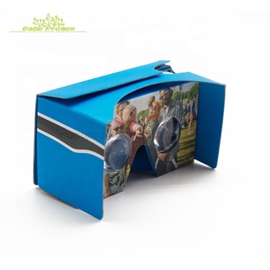 2024 2025 vente chaude bricolage 3D Google boîte en carton 3d lunettes de réalité <span class=keywords><strong>virtuelle</strong></span> avec impression personnalisée - Product Image 2