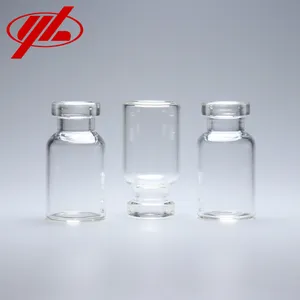 GMP Certified 2ミリリットルTransparent Low Borosilicate Small Glass VialためInjection