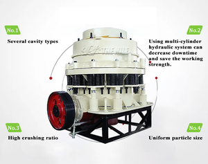 Gute Leistung Neue Technologie 4 Symons Kegel brecher mit Kegel brecher mantel