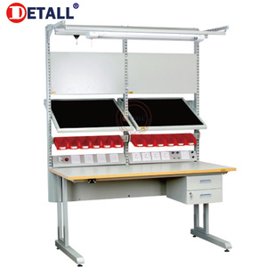 Entrega rápida alta calidad profesional Mesa entrada banco de asientos ligeros Esd Workbench de Poats - Product Image 3