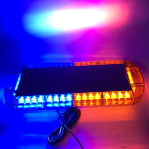 Barra de luz estroboscópica de emergencia para coche y camión, luz led estroboscópica de advertencia intermitente, rojo, azul, ámbar y blanco - Product Image 2