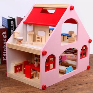 <span class=keywords><strong>Casa</strong></span> in legno 3d Miniaturas Giocattoli per I Bambini il Regalo dollhouse kit fai da te <span class=keywords><strong>casa</strong></span> di bambola di legno giocattoli - Product Image 3