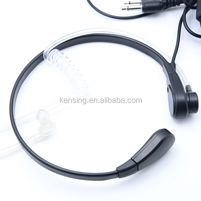 Throat Microphone and Helmet Headset