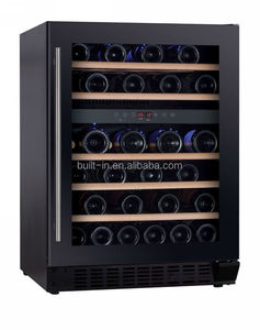 Ventes chaudes 46 bouteilles 145L 82cm de hauteur Cave à <span class=keywords><strong>vin</strong></span> à compresseur Cave à <span class=keywords><strong>vin</strong></span> Refroidisseur de bouteilles de <span class=keywords><strong>vin</strong></span> - Product Image 3