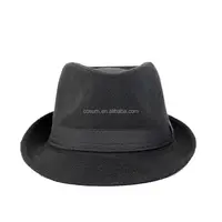 Focosum — chapeaux fédora pour hommes, noir et gris, vente en gros, mode bon marché