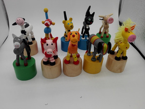 Divertente animale in legno dito Push pupazzi giocattolo per <span class=keywords><strong>il</strong></span> teatro <span class=keywords><strong>delle</strong></span> <span class=keywords><strong>marionette</strong></span> del bambino - Product Image 4