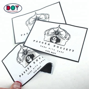 <span class=keywords><strong>Sew</strong></span> <span class=keywords><strong>On</strong></span> Giá Rẻ Tên Thương Hiệu Tùy Chỉnh Logo Rửa Được Damask Cổ Thẻ Máy Dệt Nhãn Cho Quần Áo - Product Image 6