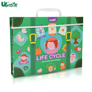 Life Cycle Preschool Teaching Educational Students Learning Tools Magnetic Puzzle Toys