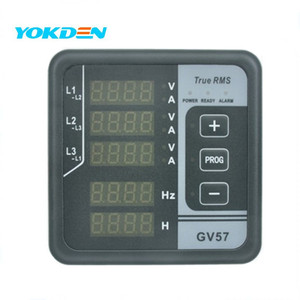 Mebay meteran Digital tiga fase GV57, Generator frekuensi Ammeter otomatis dengan fungsi pelindung dan Alarm - Product Image 6