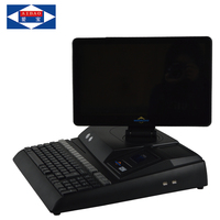 Tela do cliente de 15.6 polegadas tudo em um equipamento da posição da loja da fixcomida com software/pos