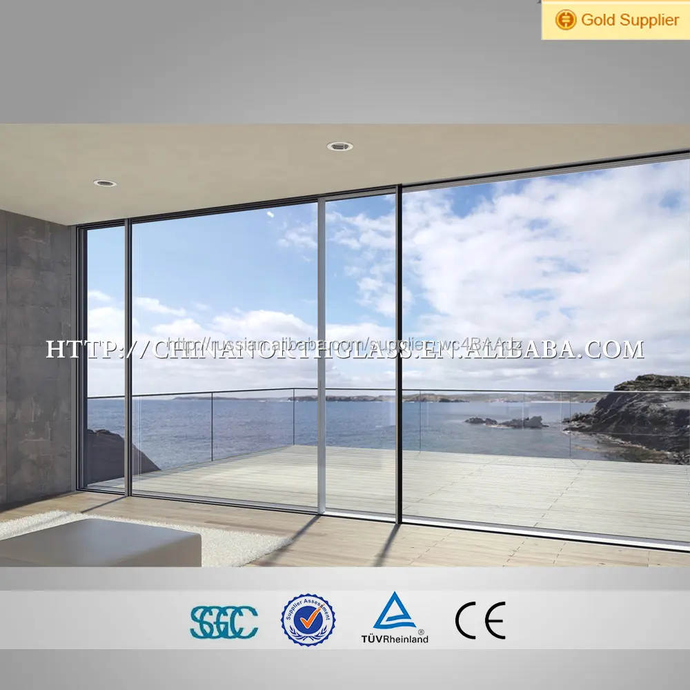 Балюстрады закаленное стекло для строительства и наружной стены