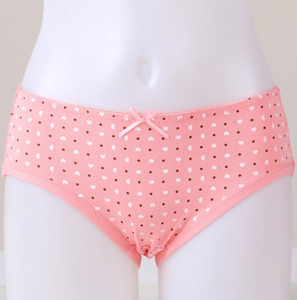 Impression <span class=keywords><strong>de</strong></span> <span class=keywords><strong>dessin</strong></span> animé moyen taille jeune <span class=keywords><strong>dame</strong></span> coton sous-vêtements - Product Image 2