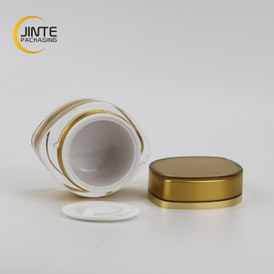 <span class=keywords><strong>2018</strong></span> nuevos productos 15G 20G 30g 50g oro acrílico vacío crema cosmética jar - Product Image 3
