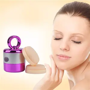 Điện 3D Tự Động Rung Trang Điểm Foundation Powder Puff Applicator Mỹ Phẩm Công Cụ Làm Đẹp