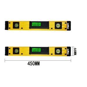 24 Inch Professional Digital Magnetic <strong>Level</strong> Aluminum <strong>Spirit</strong> <strong>Level</strong> IP54 Dust and Waterproof Electronic <strong>Level</strong> DL405