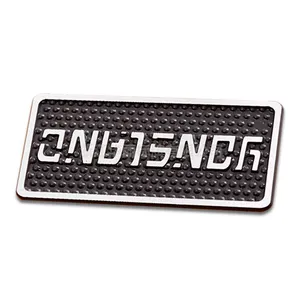 Custom Brass Badge Maker Logo Emblema Decoração de férias com placa de <span class=keywords><strong>metal</strong></span> Relevo Etiqueta Selo Adesivo Sinal Logotipo - Product Image 6