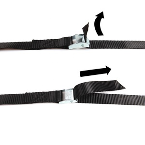 1 inch 3 m voorraad metalen cam gesp sjorren riem riem zonder haken, 200kgs - Product Image 1