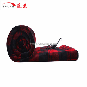 <span class=keywords><strong>12</strong></span> فولت القطبية ابتزاز الكهربائية سيارة منقوشة بطانية صوف كهربية - Product Image 1