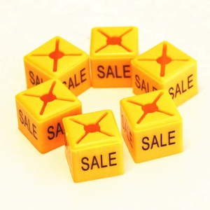 Marqueurs de taille en plastique pour cintres, cubes de taille pré-imprimés, différence entre les tailles - Product Image 6