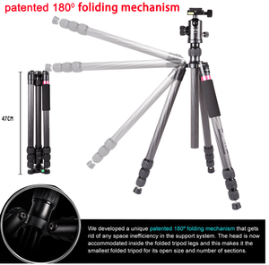 Grande In fibra di Carbonio migliore foto treppiedi accessori Della Fotocamera - Product Image 5