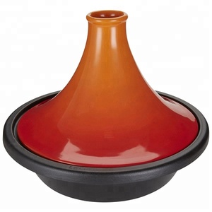 Haute Qualité <span class=keywords><strong>En</strong></span> <span class=keywords><strong>Fonte</strong></span> Émail Marocain Cuisine <span class=keywords><strong>Tajine</strong></span> - Product Image 4