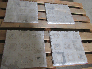 装饰浴室室内waterjet金色玻璃马赛克瓷砖 - Product Image 6
