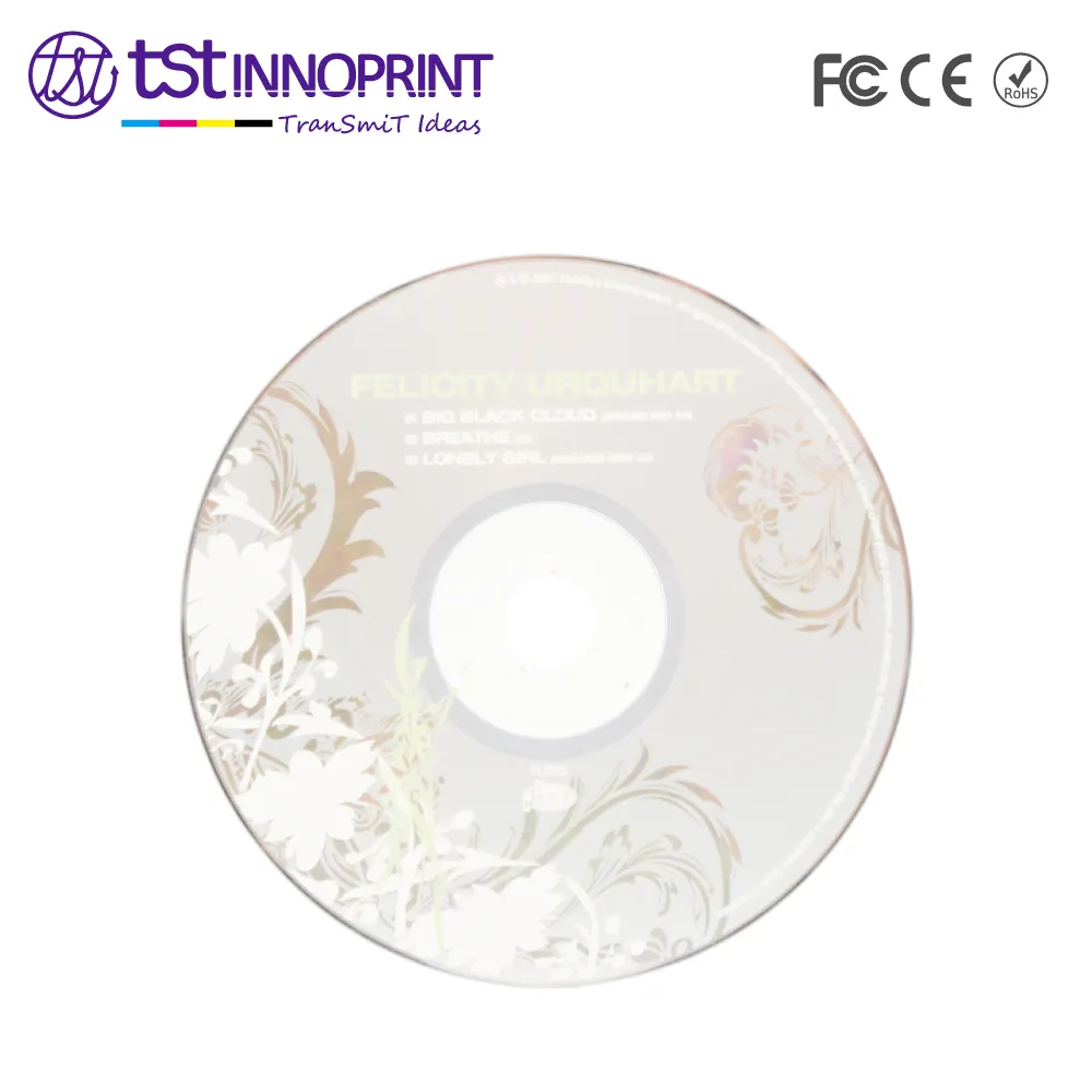 Bunte Druck CD DVD mit Verpackung Service