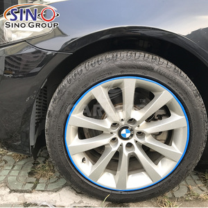 RIM protector neumático PVC moldura rasguño protección accesorios del exterior del coche - Product Image 3