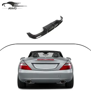For Mercedes SLK-Class R171 Carbon Fiber universal rear diffuser