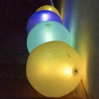 Gonflable 60/80/100cm led foule fête balle zygote gonflable concert interactif boule