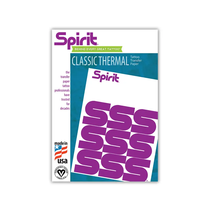 Spirit CLASSIC THERMAL 8.5" X 11" tattoo stencil transfer paper