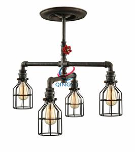 Retro Modern Craftsman Traditional Rustic European Iron Wire Industrial <strong>Metal</strong> Handmade Customized Size Pendant <strong>Lamp</strong> Light <strong>Shade</strong> - Product Image 4