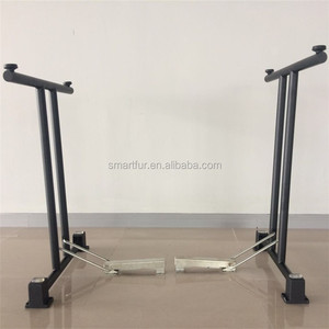 Pie de acero fundido, Base de mesa de Metal, patas plegables de alta resistencia, juego de mesa de comedor y sillas, patas nivelantes, pata de muebles de Metal - Product Image 1