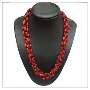 new beautiful wholesale natural red coral necklaces