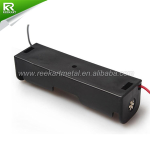 Hộp Đựng Pin Màu Đen Nút 3.7V <span class=keywords><strong>1</strong></span> Khe 18650 Hộp Đựng Pin Có Dây - Product Image 2