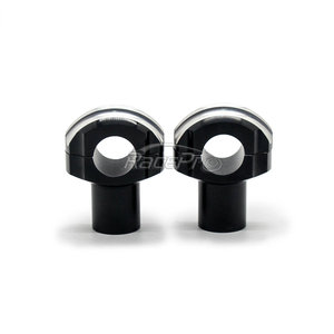 Elevadores de manillar de motocicleta de 1 ", abrazadera de calavera para Honda Suzuki Yamaha Kawasaki <span class=keywords><strong>KTM</strong></span> y <span class=keywords><strong>Harley</strong></span> <span class=keywords><strong>Davidson</strong></span> Cruisers - Product Image 5