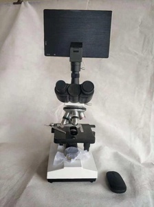 <span class=keywords><strong>Microscope</strong></span> biologique numérique certifié CE Z110-THD101 <span class=keywords><strong>avec</strong></span> écran LCD USB et tête trinoculaire - Product Image 6