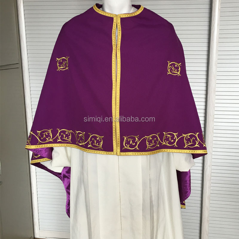 Модный вышитый дизайнерский православный комплект одежды