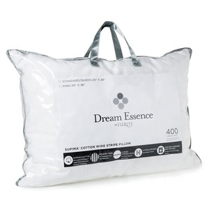 Cuscino per letto in fibra cava trapuntato triplo Hotel personalizzato di alta qualità dei produttori per dormire - Product Image 4