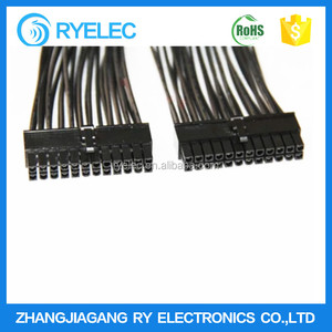 Molex5557 24pin buchse zu 24pin * 2 Molex5557 stecker Y kabelbaum - Product Image 3