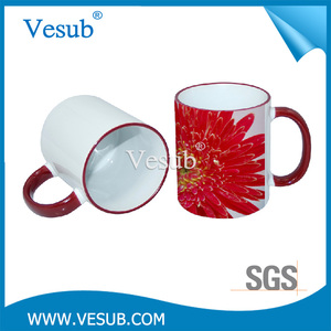 Mejor descuento 11 OZ Buena capa de porcelana taza de la sublimación en blanco - Product Image 2